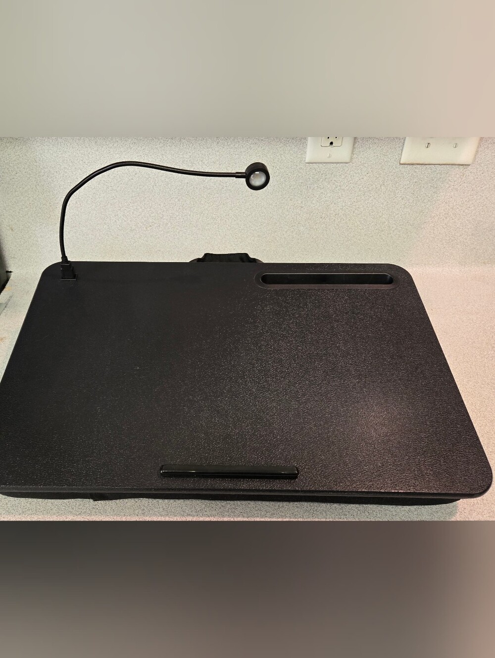 Lapgear Lighted Elevation Lap Desk, Black